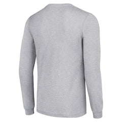 Detroit Red Wings Starter Retro Graphic Long Sleeve Crew T-Shirt - Heather Gray | US 201083251