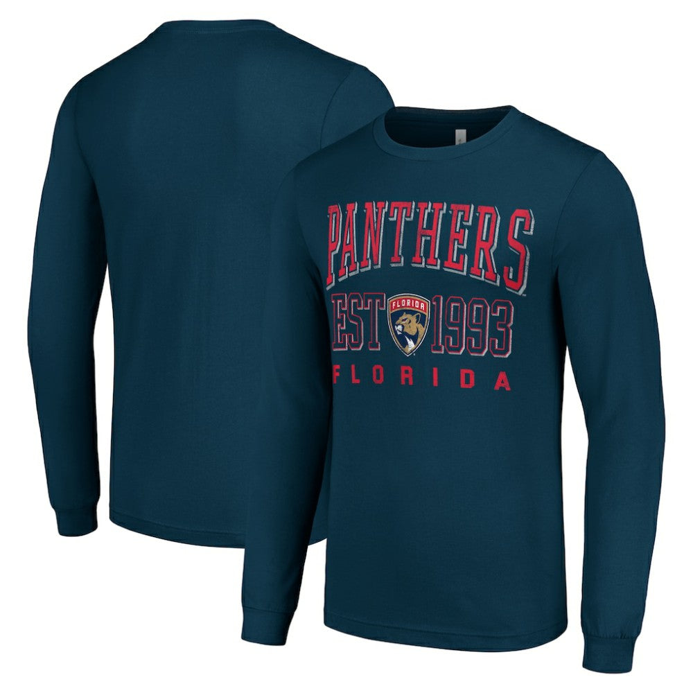 Florida Panthers Starter Logo Graphic Long Sleeve T-Shirt - Navy | US 201083271