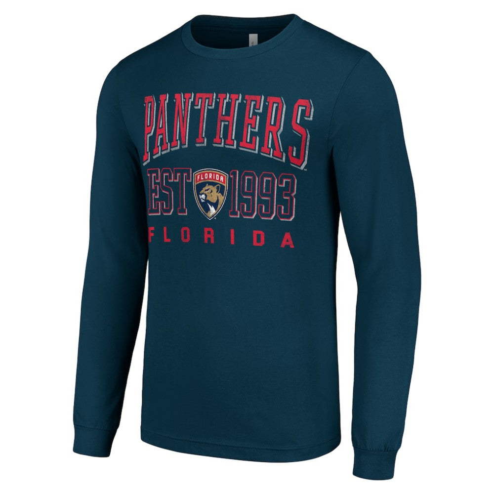 Florida Panthers Starter Logo Graphic Long Sleeve T-Shirt - Navy | US 201083271