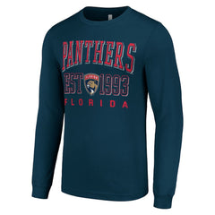 Florida Panthers Starter Logo Graphic Long Sleeve T-Shirt - Navy | US 201083271