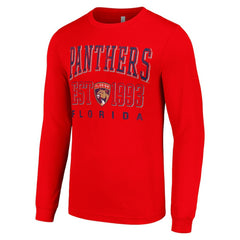Florida Panthers Starter Logo Graphic Long Sleeve T-Shirt - Red | US 201083277