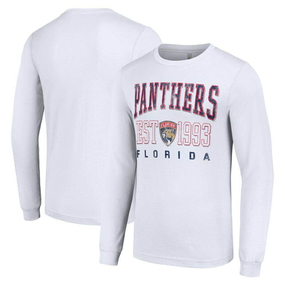 Florida Panthers Starter Logo Graphic Long Sleeve T-Shirt - White | US 201083282