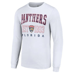 Florida Panthers Starter Logo Graphic Long Sleeve T-Shirt - White | US 201083282
