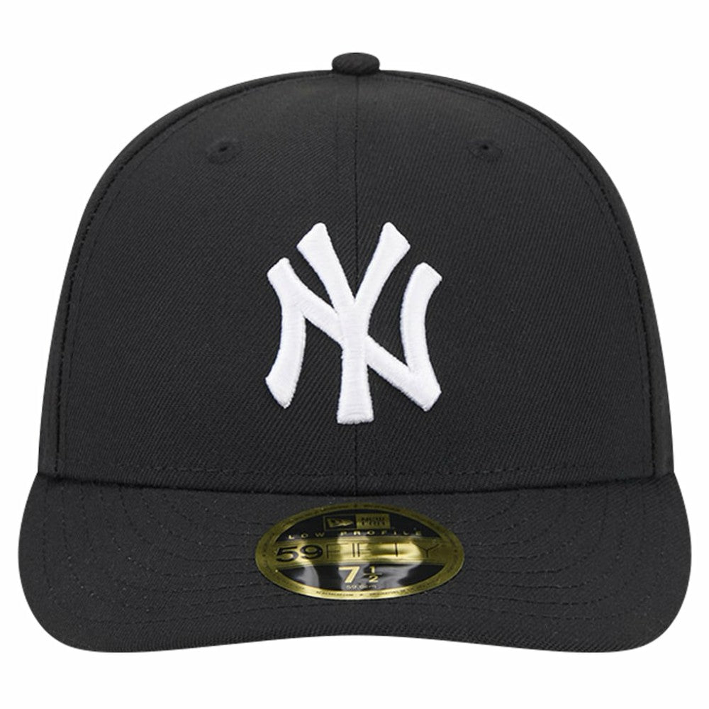 New York Yankees New Era Low Profile 59FIFTY Fitted Hat - Black Hats
