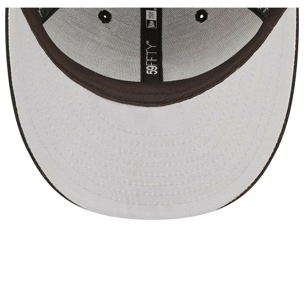 Chicago Cubs New Era Low Profile 59FIFTY Fitted Hat - Black Hats