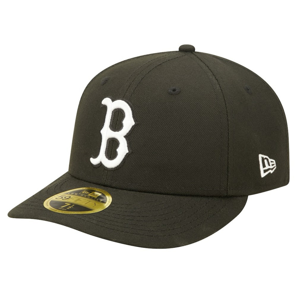 Boston Red Sox New Era Low Profile 59FIFTY Fitted Hat - Black Hats