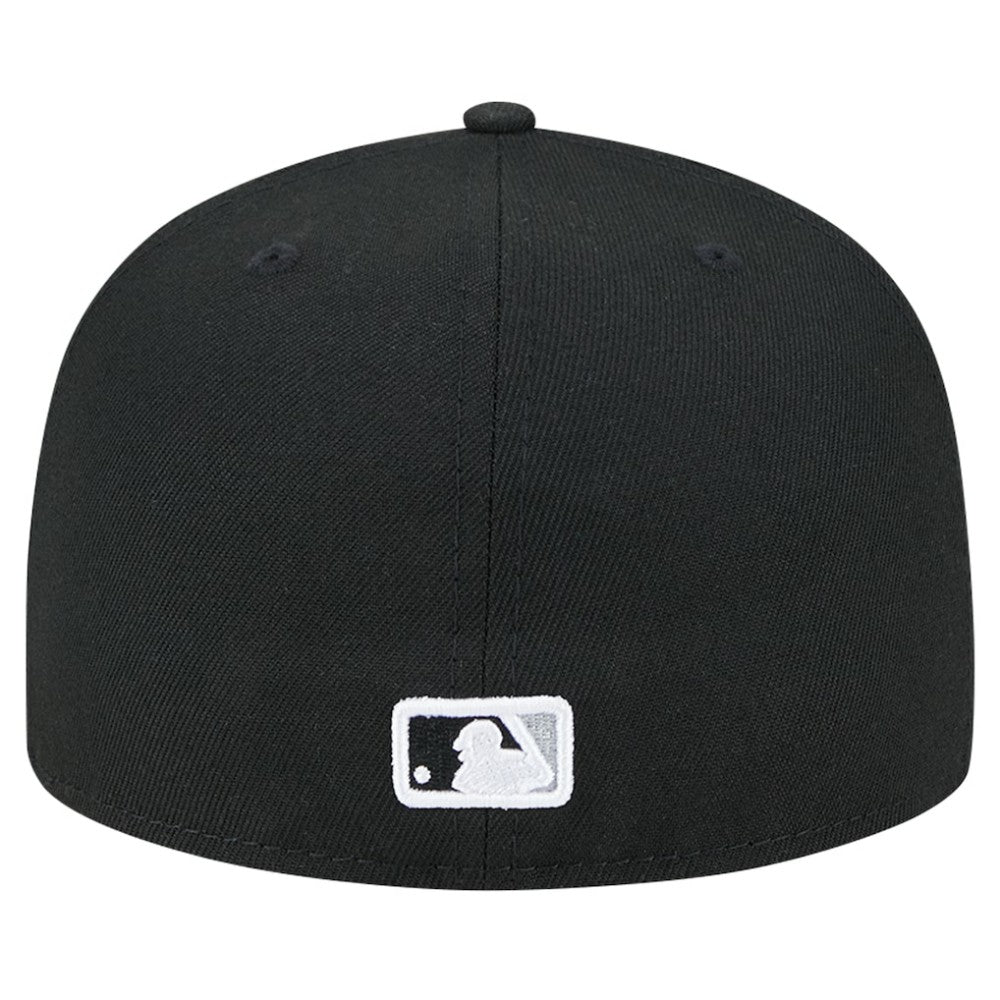 New York Yankees New Era Checkered Undervisor 59FIFTY Fitted Hat - Black Hats