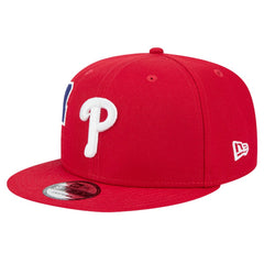 Philadelphia Phillies New Era Logo Strike 9FIFTY Snapback Hat - Red Hats