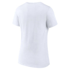 Philadelphia Flyers Fanatics Women's 2024 NHL Stadium Series Logo V-Neck T-shirt - White | US 201089723