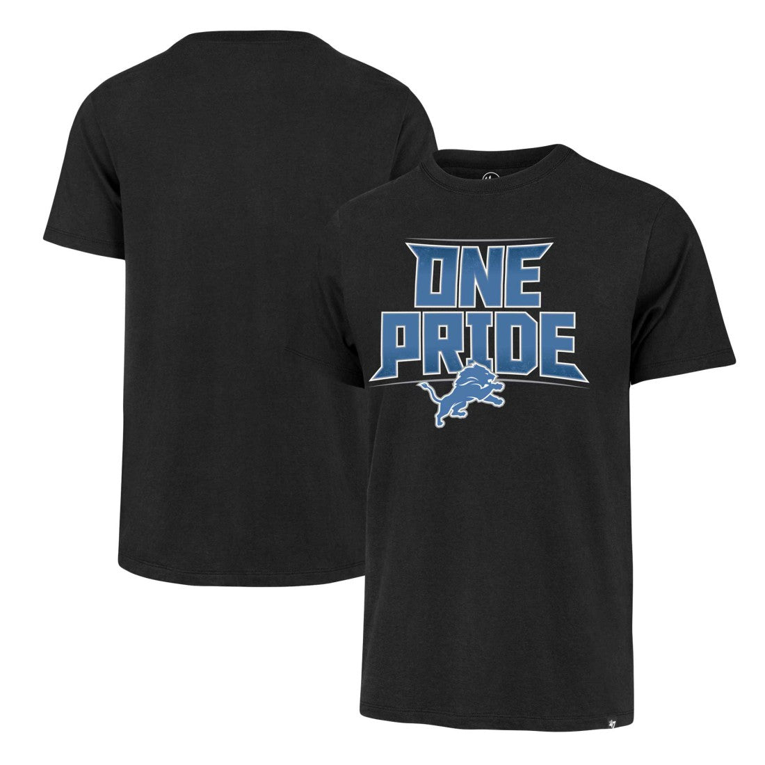 Detroit Lions '47 Regional Franklin T-Shirt - Black T-shirts