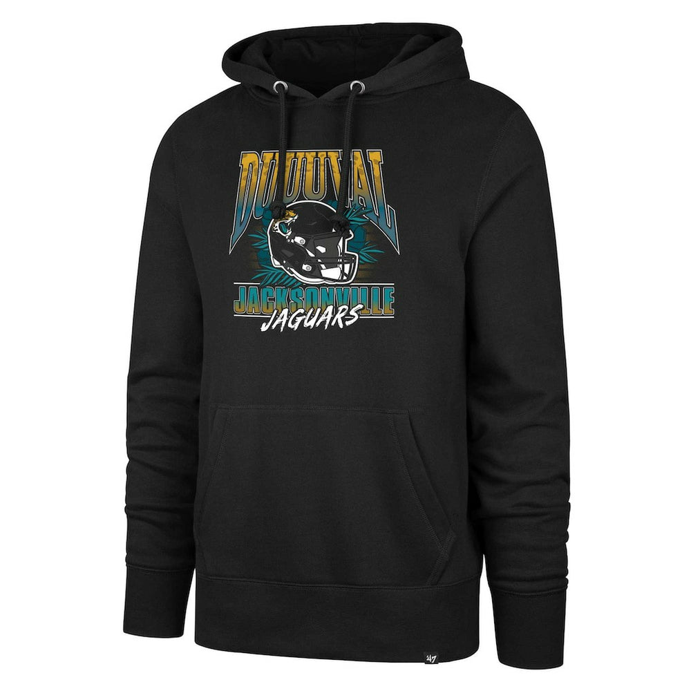 Jacksonville Jaguars '47 Regional Headline Pullover Hoodie - Black Hoodies