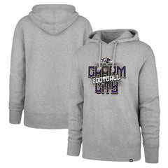 Baltimore Ravens '47 Regional Headline Pullover Hoodie - Gray Hoodies