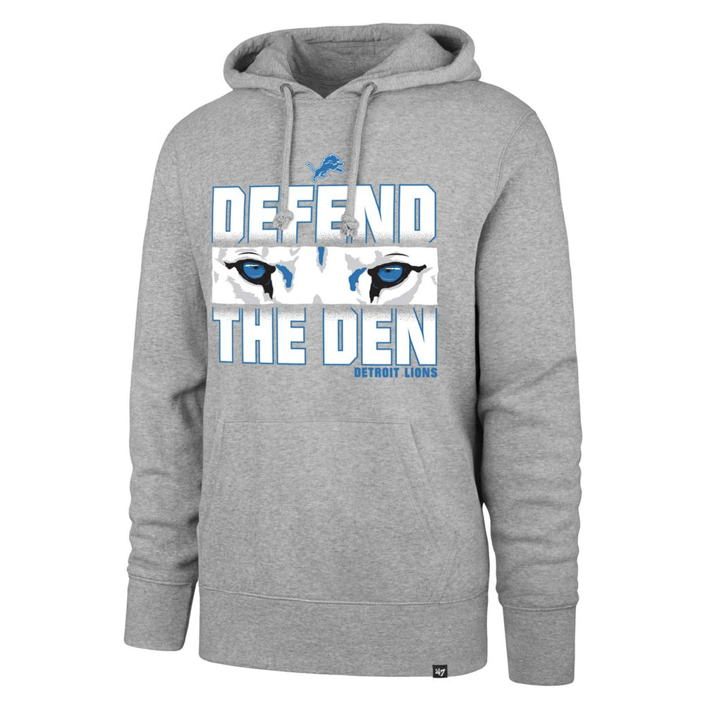 Detroit Lions '47 Regional Headline Pullover Hoodie - Gray Hoodies