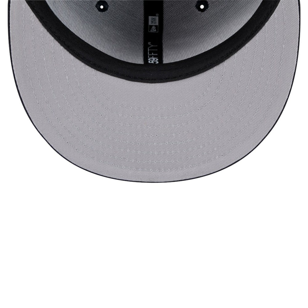 Boston Red Sox New Era Script Sided 59FIFTY Fitted Hat - Navy Hats