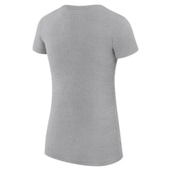 Indiana Pacers G-III 4Her by Carl Banks Women's Super-Slim Fit Lightweight Large City Logo T-Shirt Heather Gray