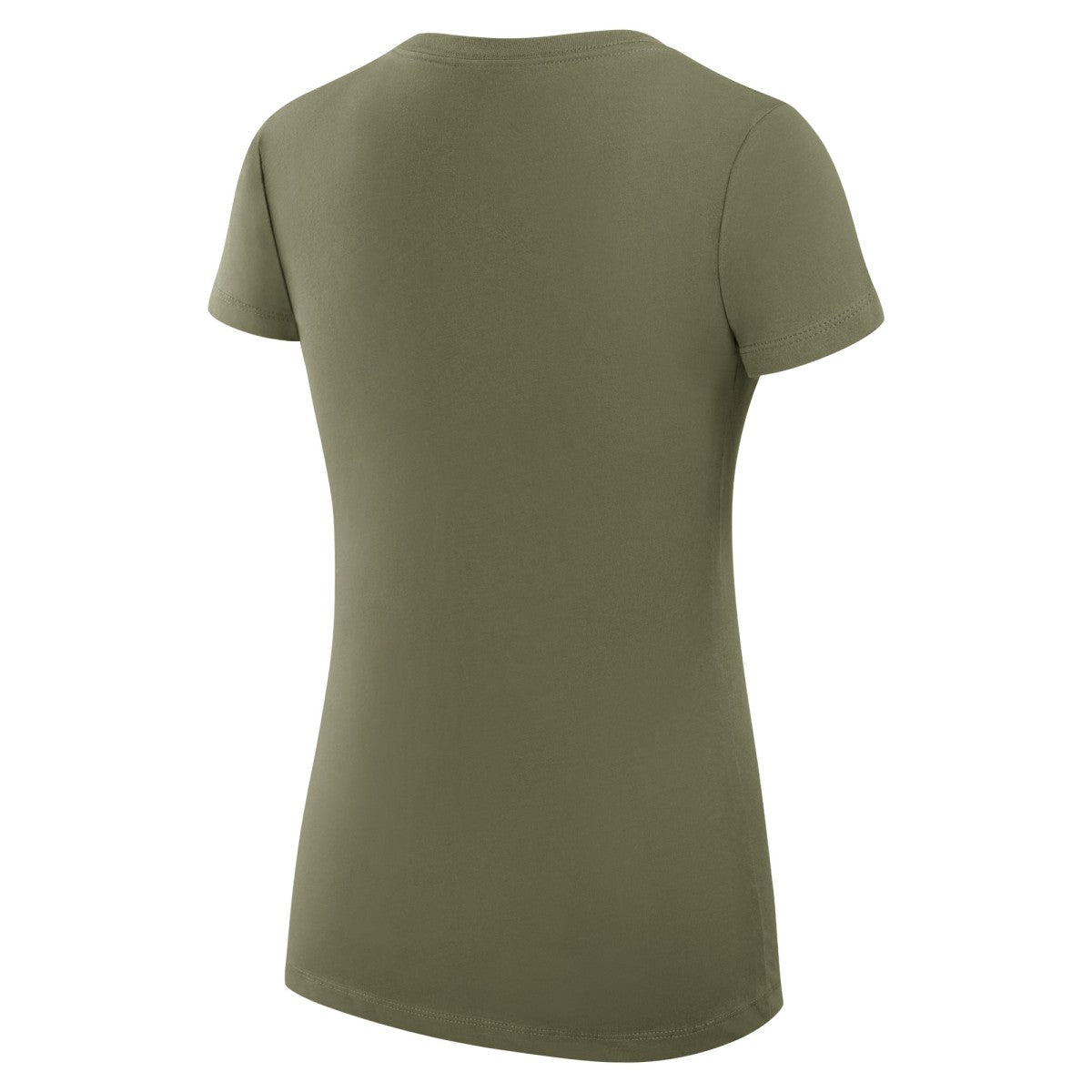Milwaukee Bucks G-III 4Her by Carl Banks Women's Super-Slim Fit Lightweight Large City Logo V-Neck T-Shirt Olive outlet
