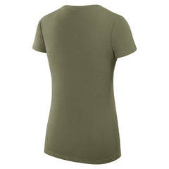 Milwaukee Bucks G-III 4Her by Carl Banks Women's Super-Slim Fit Lightweight Large City Logo V-Neck T-Shirt Olive outlet