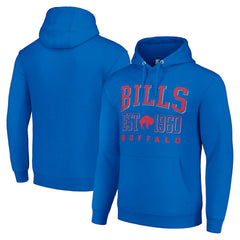 Buffalo Bills Starter Unisex Throwback Logo Pullover Hoodie - Royal Hoodies