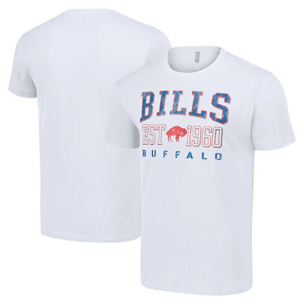 Buffalo Bills Starter Throwback Logo T-Shirt - White T-shirts