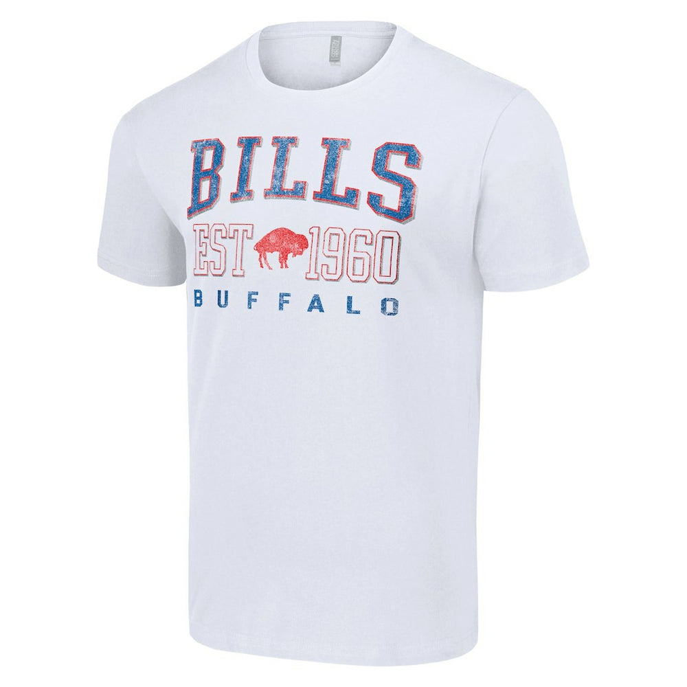 Buffalo Bills Starter Throwback Logo T-Shirt - White T-shirts