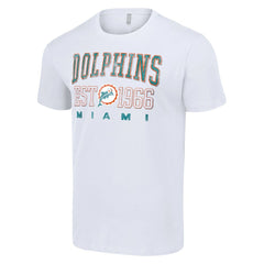 Miami Dolphins Starter Throwback Logo T-Shirt - White T-shirts