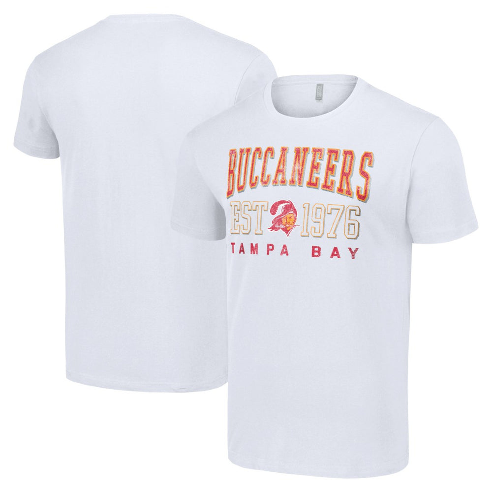 Tampa Bay Buccaneers Starter Throwback Logo T-Shirt - White T-shirts