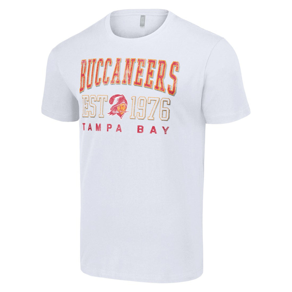 Tampa Bay Buccaneers Starter Throwback Logo T-Shirt - White T-shirts