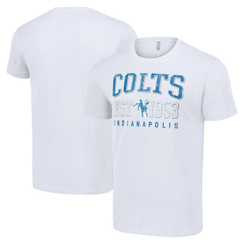Indianapolis Colts Starter Throwback Logo T-Shirt - White T-shirts