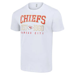 Kansas City Chiefs Starter Throwback Logo T-Shirt - White T-shirts