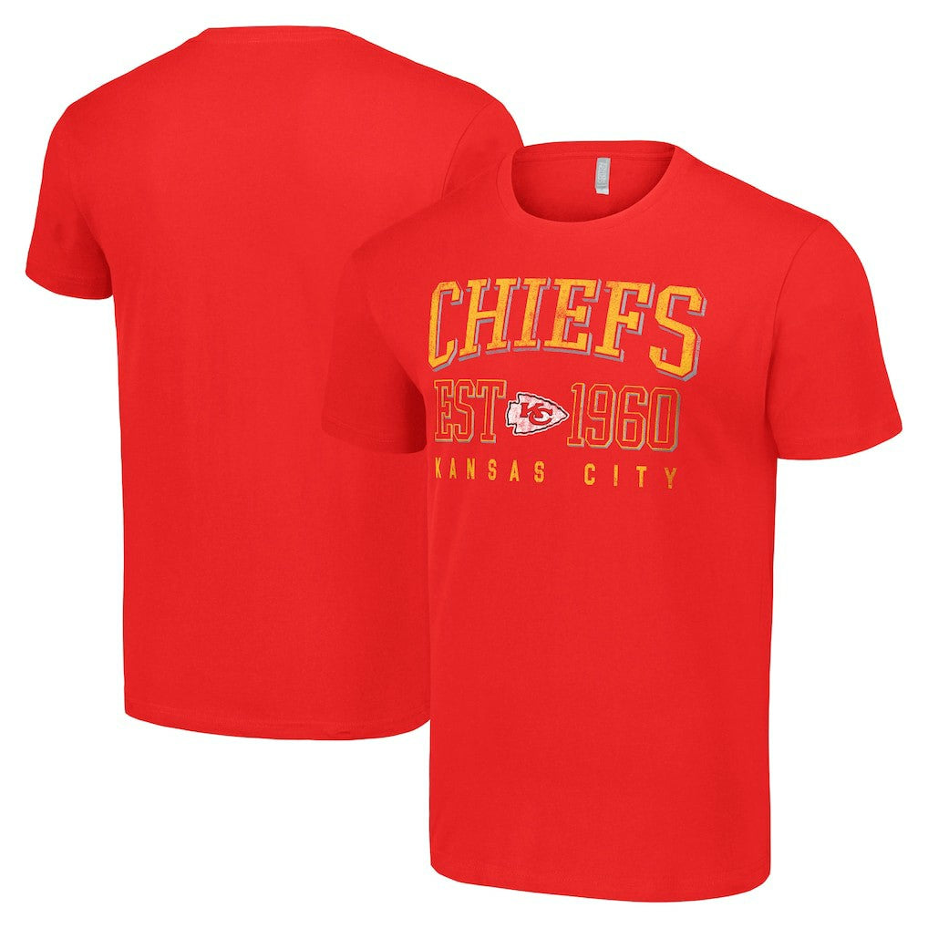 Kansas City Chiefs Starter Throwback Logo T-Shirt - Red T-shirts