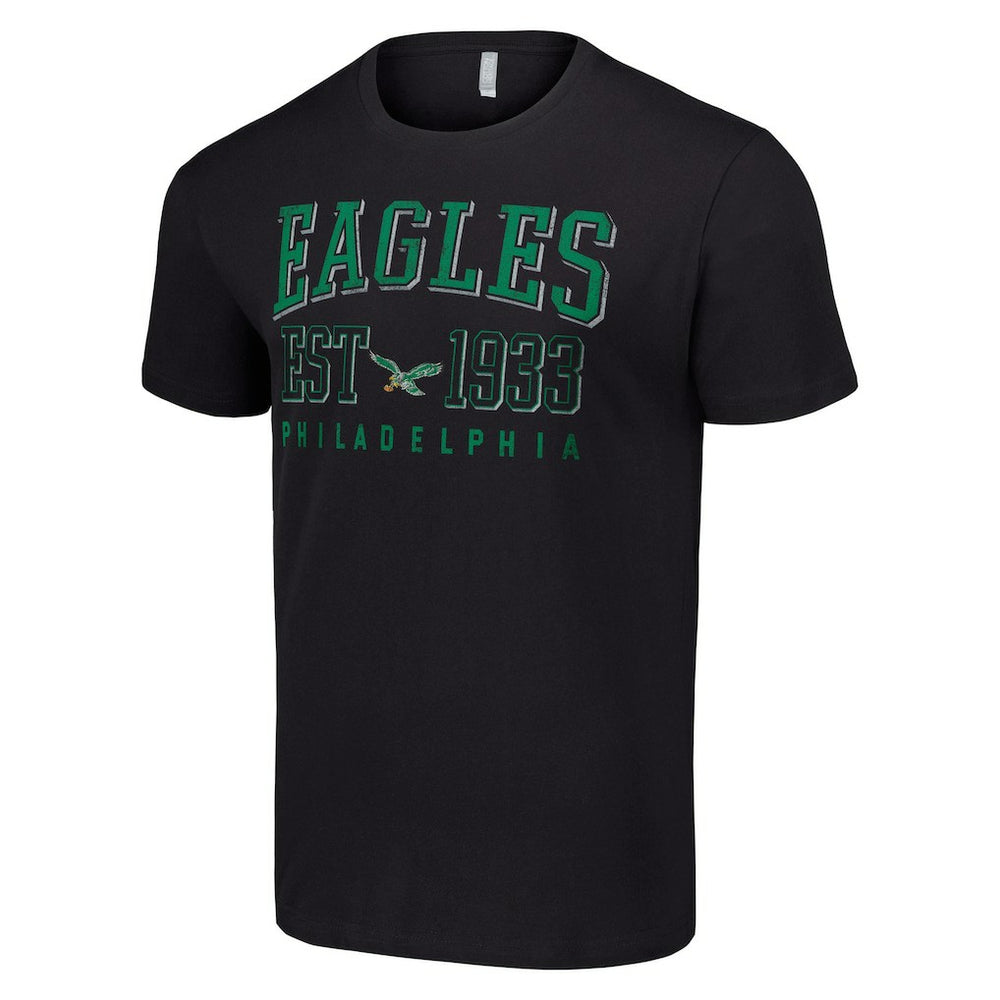 Philadelphia Eagles Starter Throwback Logo T-Shirt - Black T-shirts