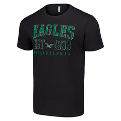 Philadelphia Eagles Starter Throwback Logo T-Shirt - Black T-shirts