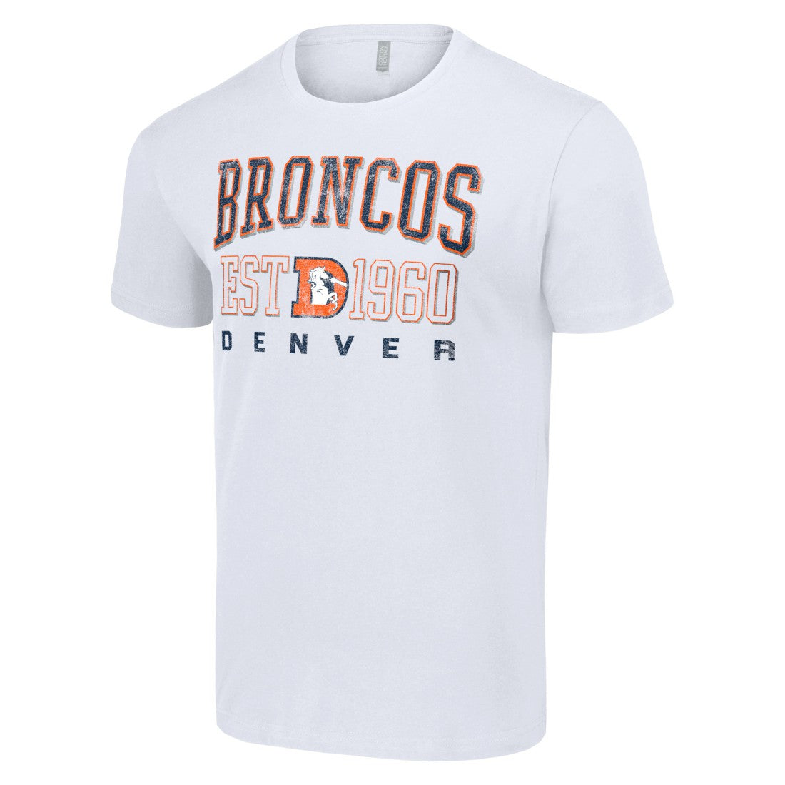 Denver Broncos Starter Throwback Logo T-Shirt - White T-shirts