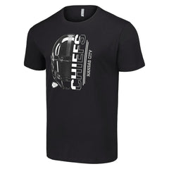 Kansas City Chiefs Starter Half Helmet Logo T-Shirt - Black T-shirts