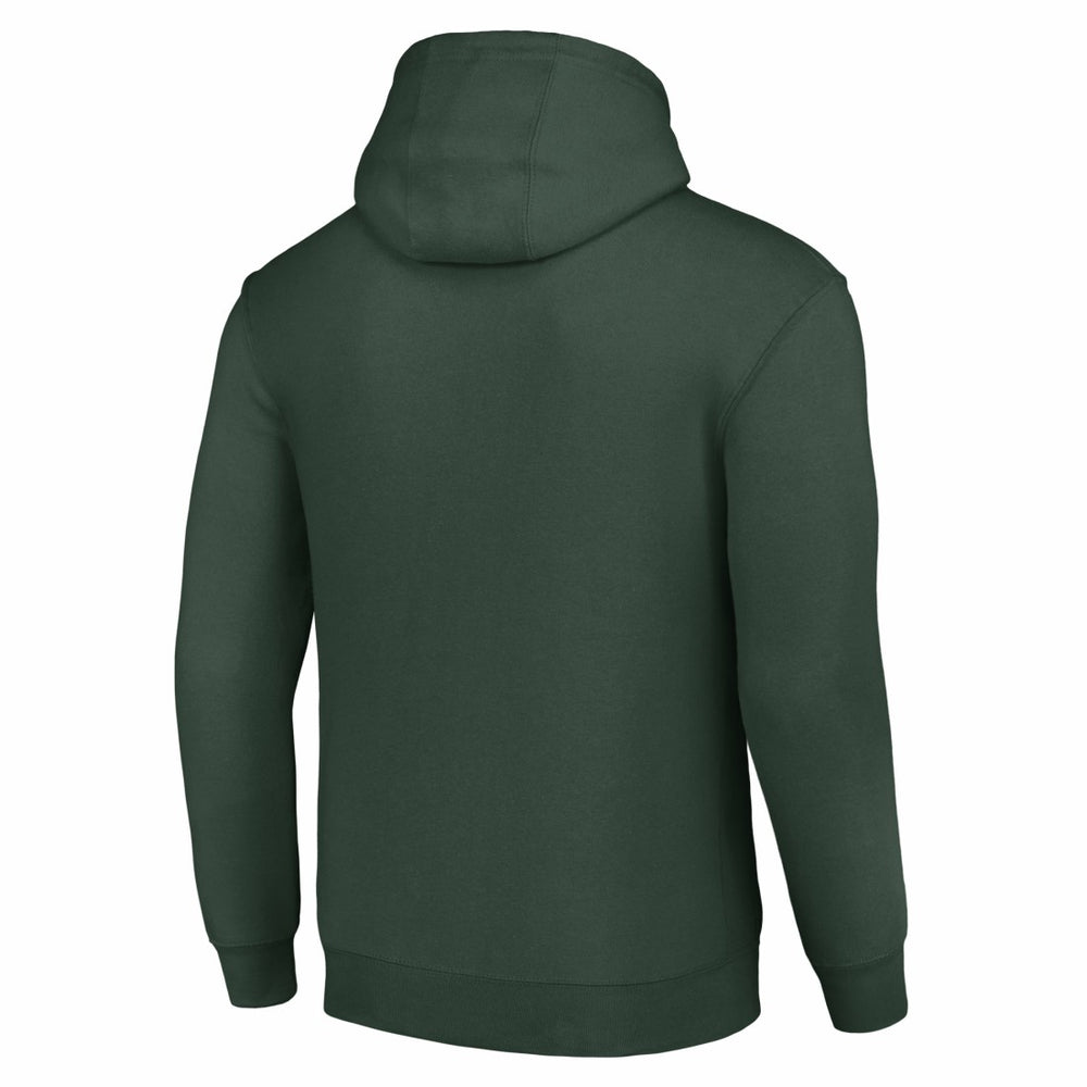 Green Bay Packers Starter Unisex Half Helmet Logo Pullover Hoodie - Green Hoodies