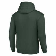 Green Bay Packers Starter Unisex Half Helmet Logo Pullover Hoodie - Green Hoodies