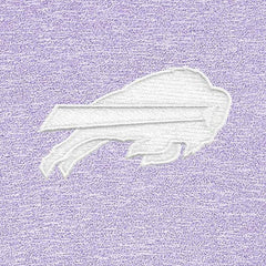 Buffalo Bills Antigua Hunk Quarter-Zip Pullover Top - Lavender Pullover