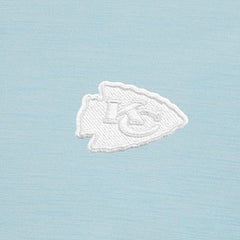 Kansas City Chiefs Antigua Bright Quarter-Zip Pullover Top - Powder Blue Pullover