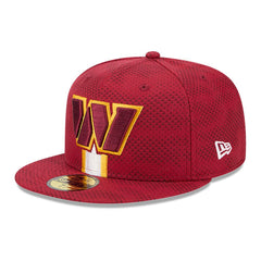 Washington Commanders New Era 2024 Sideline 59FIFTY Fitted Hat - Burgundy Hats