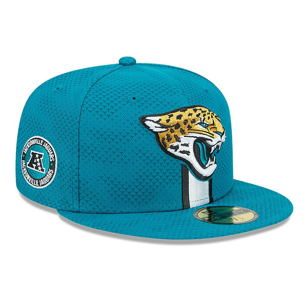Jacksonville Jaguars New Era 2024 Sideline 59FIFTY Fitted Hat - Teal Hats