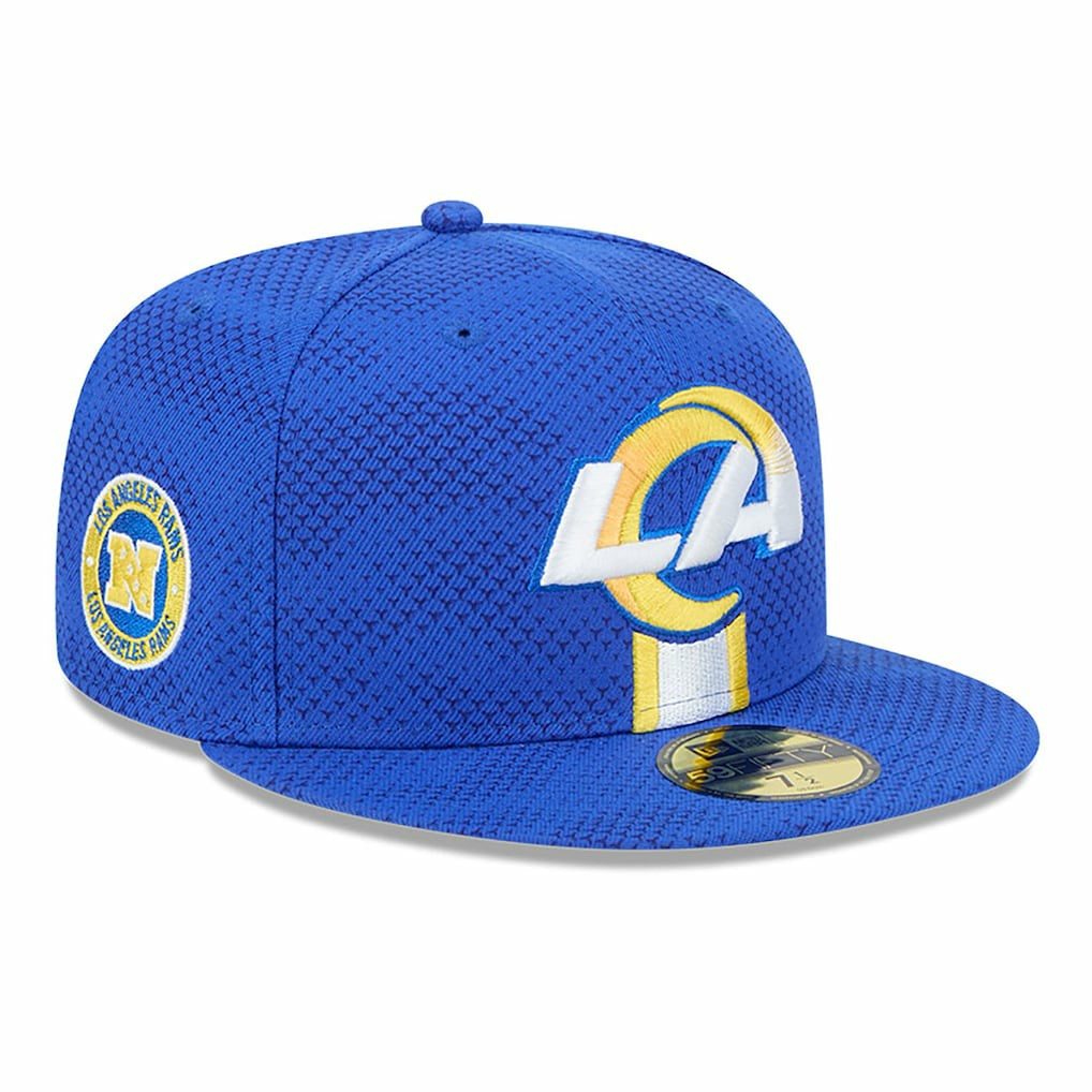 Los Angeles Rams New Era 2024 Sideline 59FIFTY Fitted Hat - Royal Hats