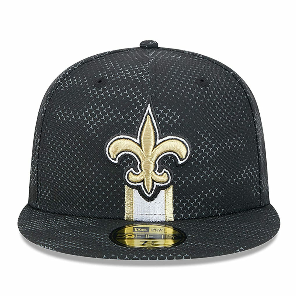 New Orleans Saints New Era 2024 Sideline 59FIFTY Fitted Hat - Black Hats