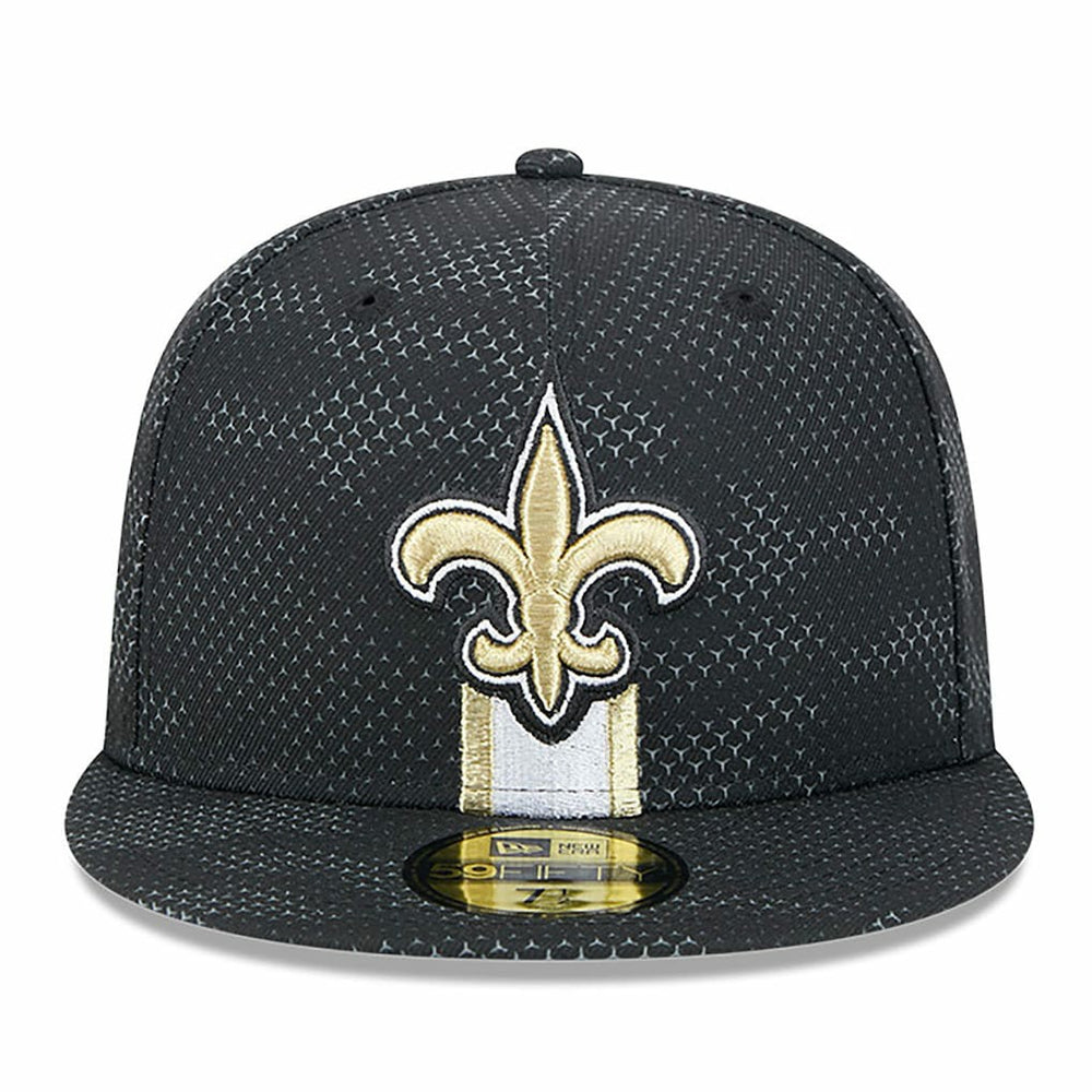 New Orleans Saints New Era 2024 Sideline 59FIFTY Fitted Hat - Black Hats