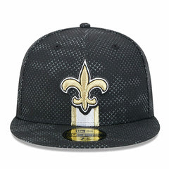 New Orleans Saints New Era 2024 Sideline 59FIFTY Fitted Hat - Black Hats