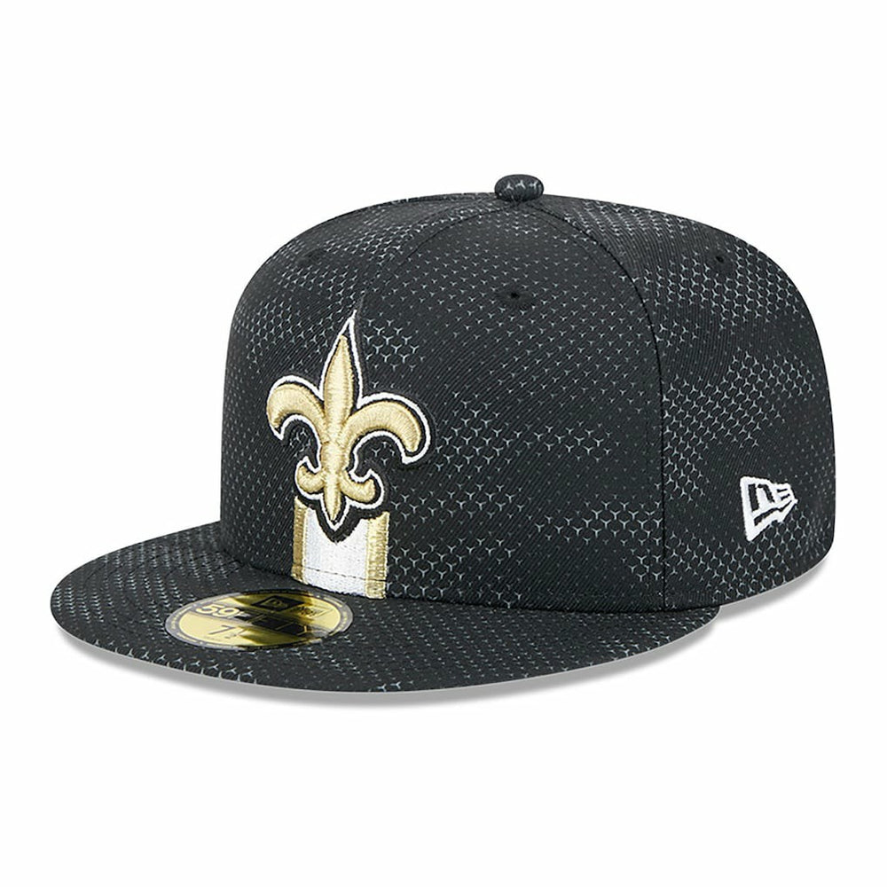 New Orleans Saints New Era 2024 Sideline 59FIFTY Fitted Hat - Black Hats