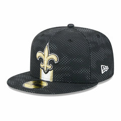 New Orleans Saints New Era 2024 Sideline 59FIFTY Fitted Hat - Black Hats