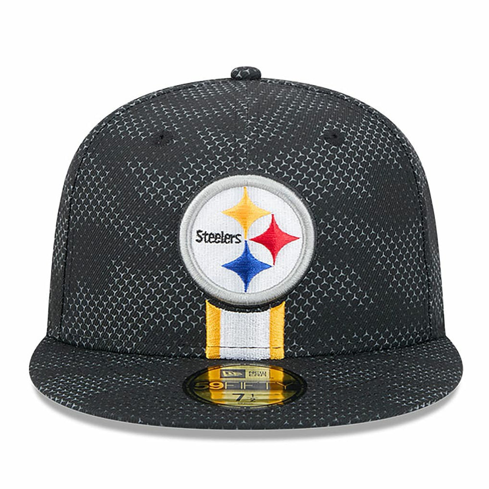 Pittsburgh Steelers New Era 2024 Sideline 59FIFTY Fitted Hat - Black Hats