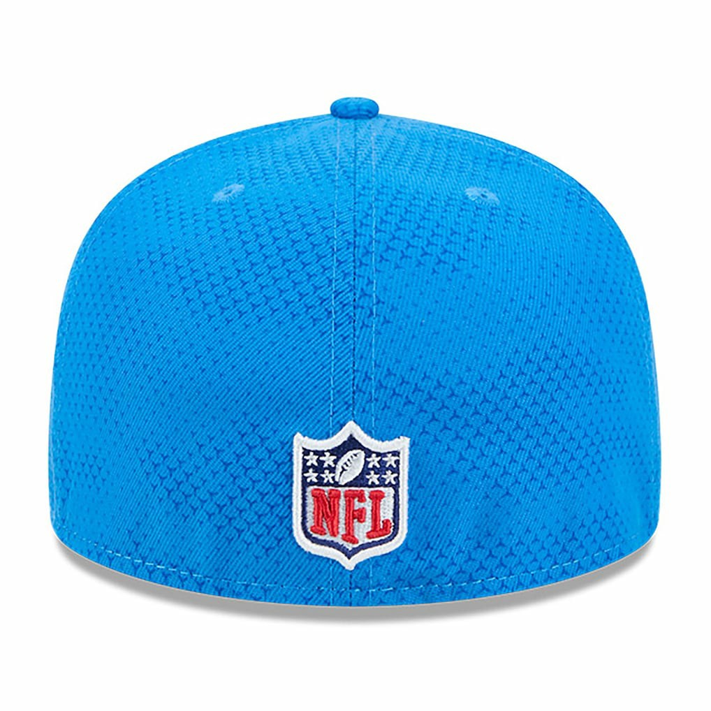 Detroit Lions New Era 2024 Sideline 59FIFTY Fitted Hat - Blue Hats