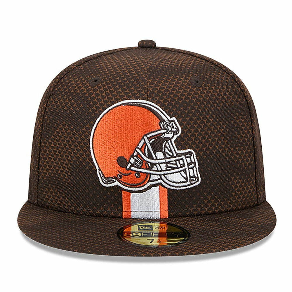 Cleveland Browns New Era 2024 Sideline 59FIFTY Fitted Hat - Brown Hats