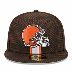 Cleveland Browns New Era 2024 Sideline 59FIFTY Fitted Hat - Brown Hats